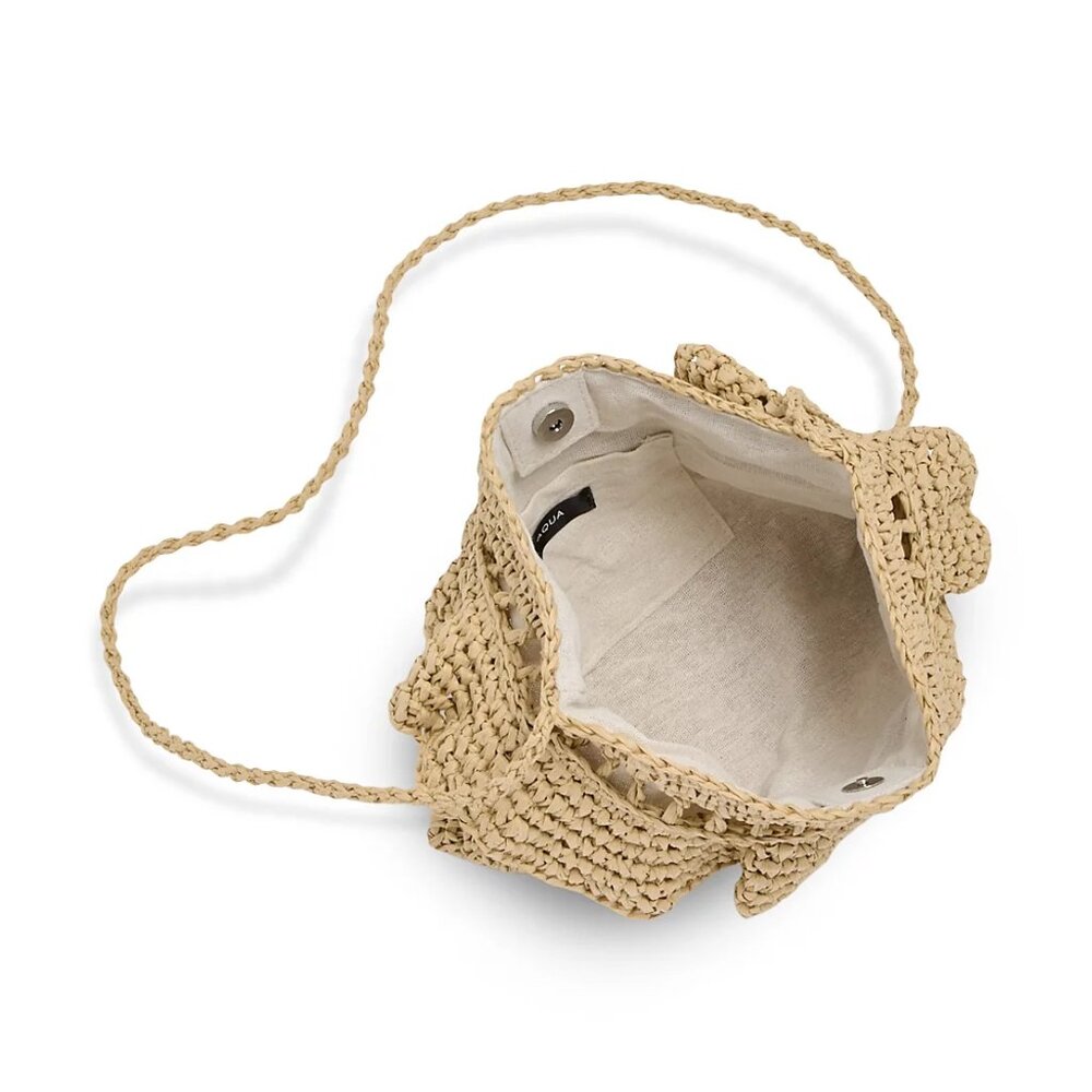 Aqua Gypsy Raffia Clutch - Natural - Picture 2 of 9